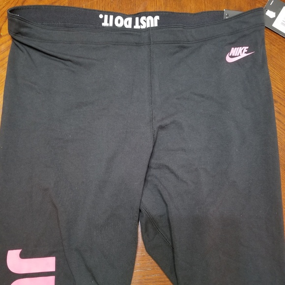 Nike Pants - Nike Plus Size Sportswear Just Do It Leggings NWT